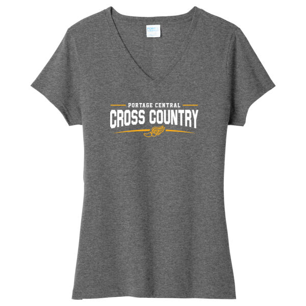 Women's Tri-Blend V-Neck Tee Thumbnail